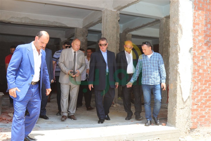 بالصور.. محافظ كفر الشيخ يتفقد إنشاء المطبعة المركزية وأكشاك جهاز تنمية الخدمات