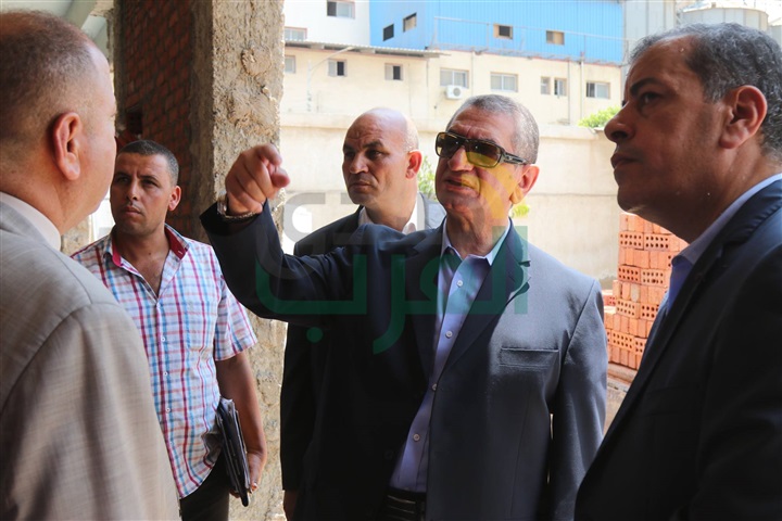 بالصور.. محافظ كفر الشيخ يتفقد إنشاء المطبعة المركزية وأكشاك جهاز تنمية الخدمات