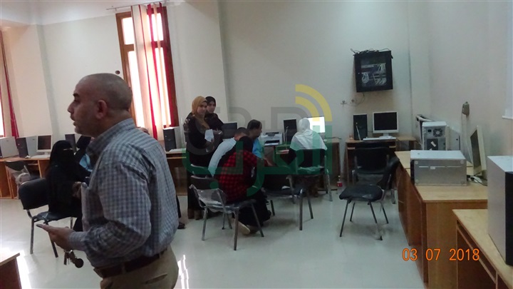 بالصور.. بدء اختبارات القدرات لكليتي التربية النوعية والرياضية بجامعة كفر الشيخ