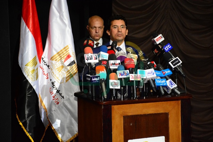 بالصور.. مؤتمر وزير الشباب والرياضة لشرح برنامج عمل الوزارة بالصور.. مؤتمر وزير الشباب والرياضة لشرح برنامج عمل الوزارة