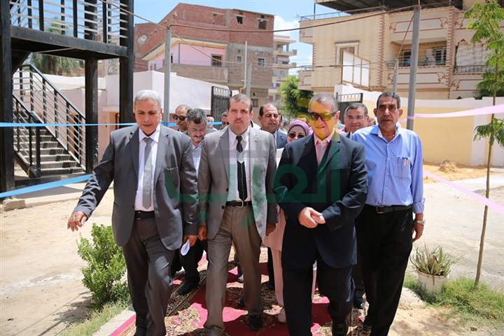بالصور.. محافظ كفر الشيخ يفتتح تطوير مدرسة حسن مصطفى الابتدائية ببيلا بتكلفة 5 ملايين جنيه