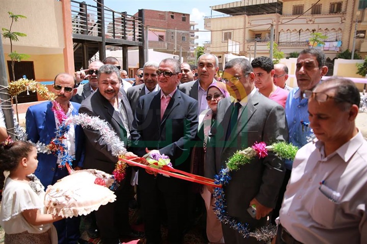بالصور.. محافظ كفر الشيخ يفتتح تطوير مدرسة حسن مصطفى الابتدائية ببيلا بتكلفة 5 ملايين جنيه