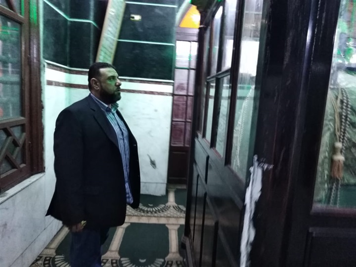 وكيل أوقاف الإسكندرية يفاجئ مساجد غرب  الإسكندرية فجراً 