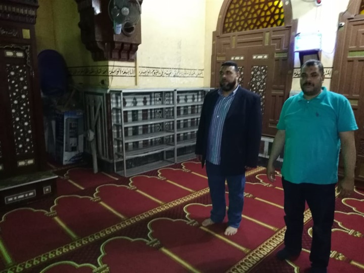 وكيل أوقاف الإسكندرية يفاجئ مساجد غرب  الإسكندرية فجراً 