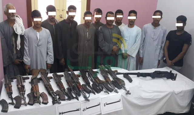  أمن قنا بالإشتراك مع قطاع الأمن العام يستهدف العناصر الإجرامية 