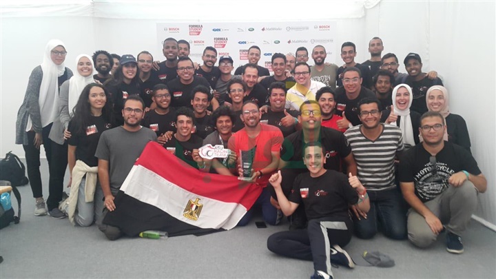 مصر تحصد المركز الأول عالميا فى تصنيع واختبارات السيارة الكهربائية للسباقات مصر تحصد المركز الأول عالميا فى تصنيع واختبارات السيارة الكهربائية للسباقات