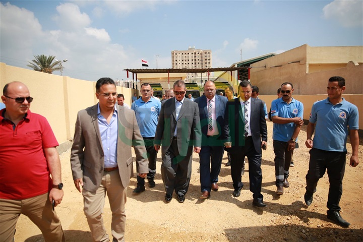 بالصور.. محافظ كفر الشيخ يفتتح مركز إسعاف البحوث بتكلفة 600 ألف جنيه