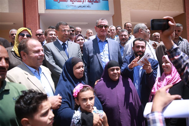 بالصور.. محافظ كفر الشيخ يفتتح مدرسة "الطايفة" الإعدادية المشتركة بتكلفة  4 ملايين جنيه