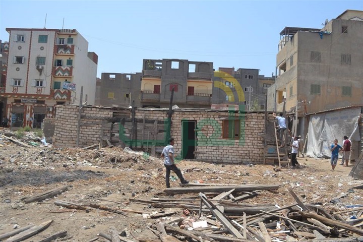 بالصور.. مساعدا وزيرالداخلية يقودان حملة مكبرة لإسترداد أملاك الدولة من مافيا الأراضي بكفر الشيخ
