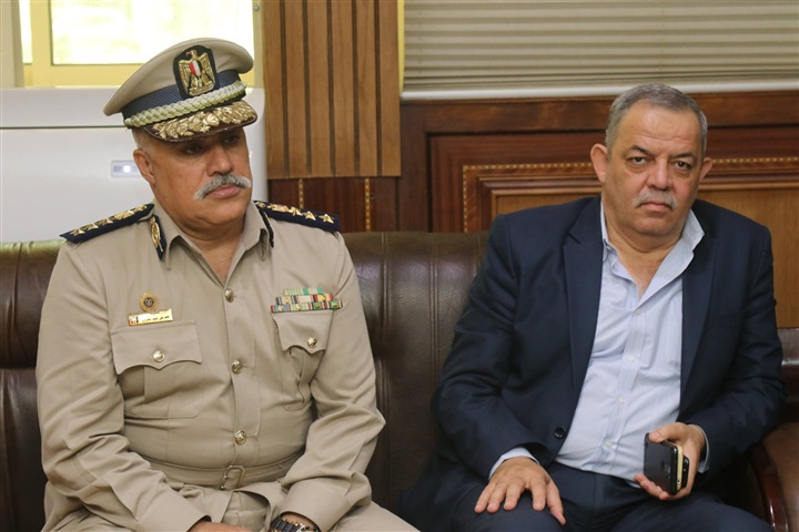 بالصور.. محافظ كفر الشيخ يستقبل مساعدي وزير الداخلية لإفتتاح وحدة مرور فوة بتكلفة 10 مليون جنيه