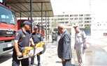 مدير أمن كفر الشيخ يطمئن علي جاهزية النجدة والحماية المدنية في التعامل مع البلاغات 