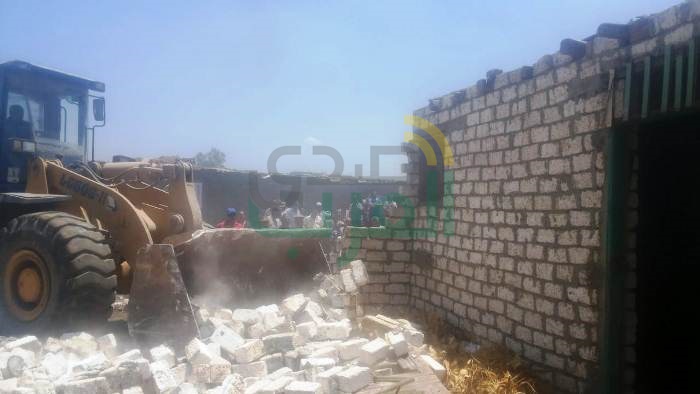 إزالة 65 حالة تعدي على أراضي أملاك الدولة خلال الموجة العاشرة لإزالة التعديات