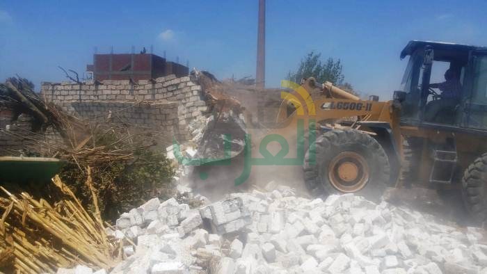 إزالة 65 حالة تعدي على أراضي أملاك الدولة خلال الموجة العاشرة لإزالة التعديات