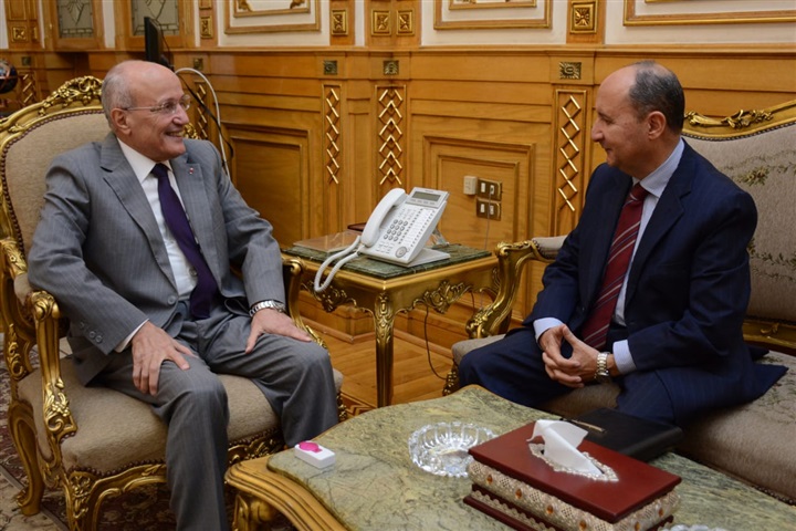 "العصار" و"نصار" يناقشان سبل التعاون المشترك "العصار" و"نصار" يناقشان سبل التعاون المشترك