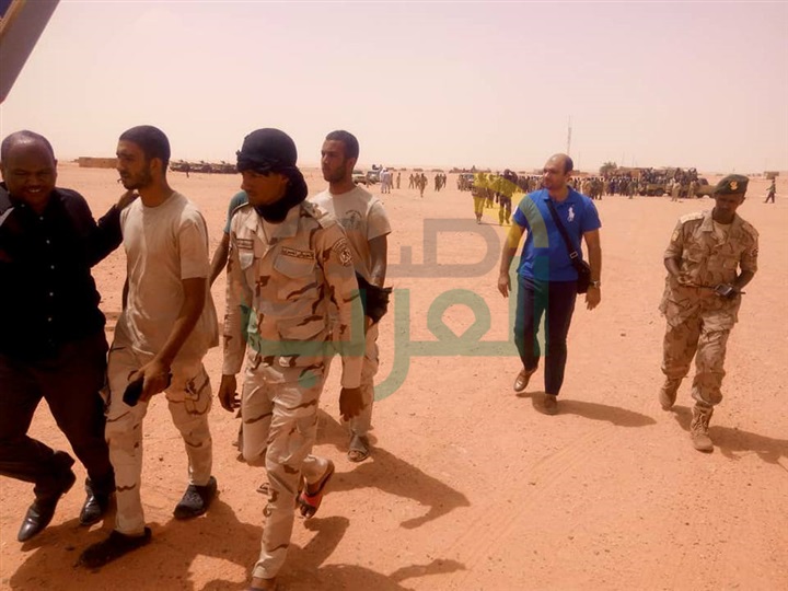 جهاز الأمن السوداني يحرر قوة عسكرية مصرية أُختطفت جنوب ليبيا (صور) جهاز الأمن السوداني يحرر قوة عسكرية مصرية أُختطفت جنوب ليبيا (صور)