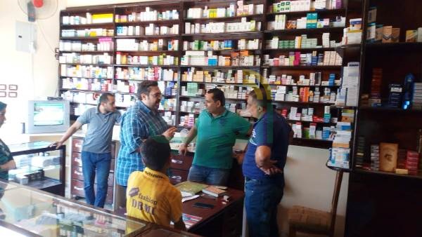 ضبط أدوية بقيمة مليون جنيه بمخزن أدوية و3 صيدليات غير مرخصين بالشرقية (صور)