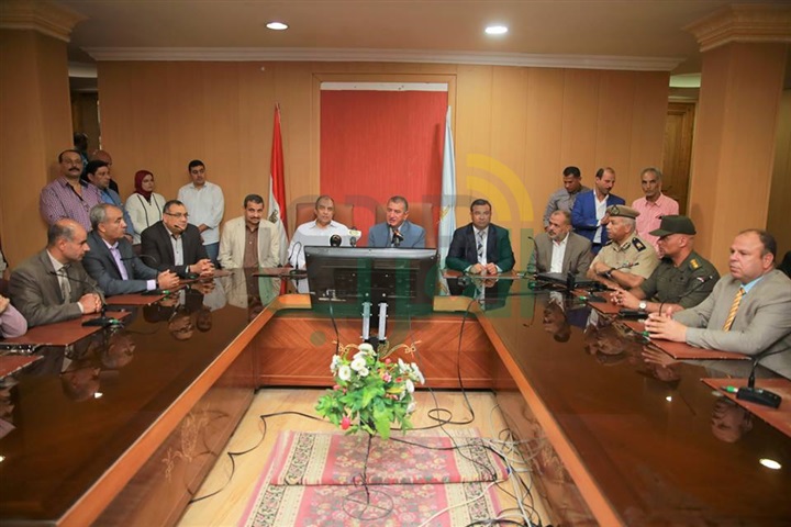 محافظ كفر الشيخ :استغلال 287 فدان لإقامة مشروعات نفع عام