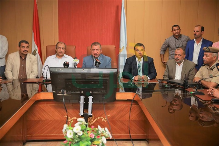 محافظ كفر الشيخ :استغلال 287 فدان لإقامة مشروعات نفع عام