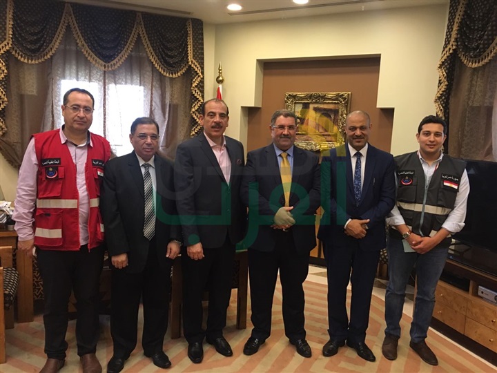 رئيس بعثة الحج الطبية يلتقي القنصل العام المصرى بجدة