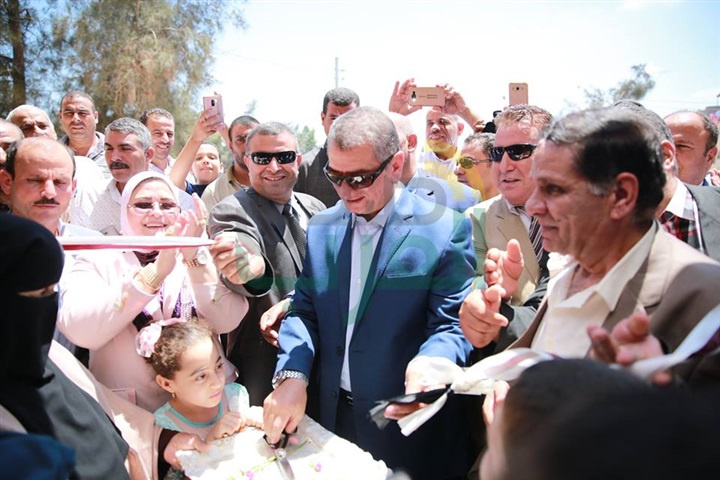 بالصور.. محافظ كفر الشيخ يفتتح مدرسة "العاقولة" الإبتدائية بالرياض بتكلفة 4 ملايين جنيه