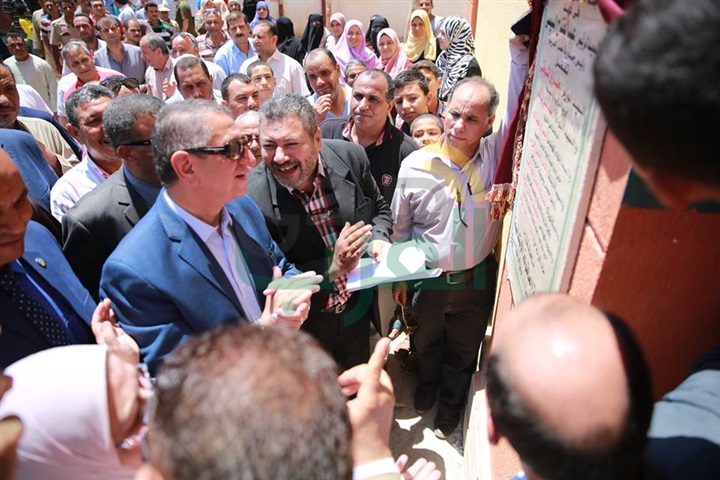 بالصور.. محافظ كفر الشيخ يفتتح مدرسة "العاقولة" الإبتدائية بالرياض بتكلفة 4 ملايين جنيه