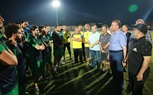 محافظ كفر الشيخ يشهد تدريبات الفريق الكروي قبل مواجهته مع 