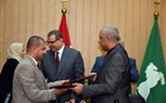 وزير القوى العاملة ومحافظ الشرقية يشهدان مراسم توقيع إتفاقية عمل جماعية بين مديرية القوى العاملة وشركات القطاع الخاص