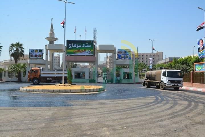 محافظ سوهاج وقائد المنطقة الجنوبية يتفقدان آخر استعدادات المحافظة لافتتاح الرئيس للمتحف