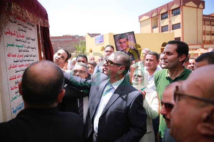 بالصور.. محافظ كفر الشيخ يفتتح مدرسة عباس العقاد الإبتدائية الجديدة بقرية "الصافية" بتكلفة 5 ملايين جنيه