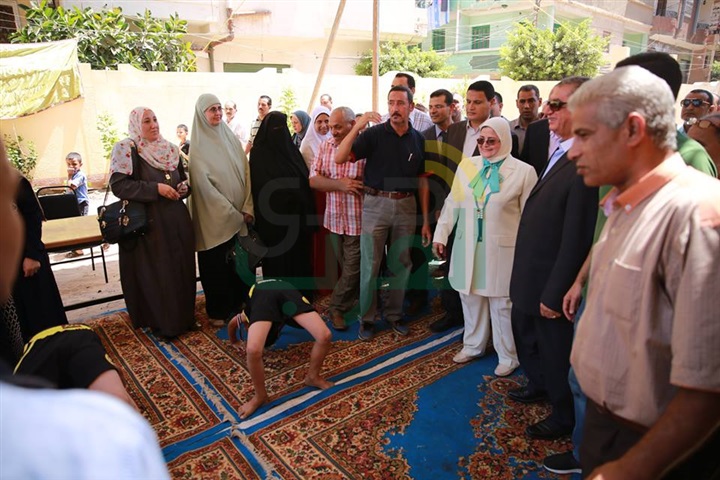 بالصور.. محافظ كفر الشيخ يفتتح مدرسة إبتدائية جديدة بدسوق بتكلفة 3 ملايين جنيه