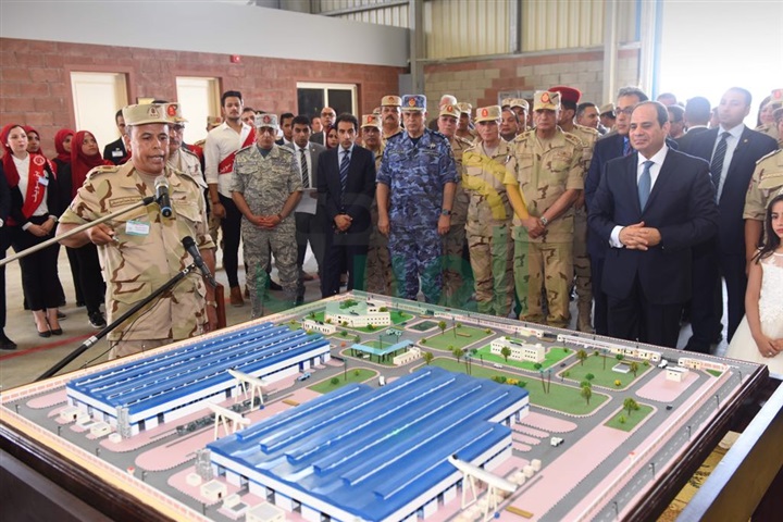 الرئيس "السيسي" يفتتح عدد من المشروعات التنموية الصناعية بمحافظة بنى سويف الرئيس "السيسي" يفتتح عدد من المشروعات التنموية الصناعية بمحافظة بنى سويف