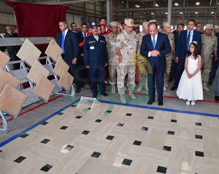 الرئيس "السيسي" يفتتح عدد من المشروعات التنموية الصناعية بمحافظة بنى سويف الرئيس "السيسي" يفتتح عدد من المشروعات التنموية الصناعية بمحافظة بنى سويف