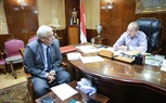محافظ كفرالشيخ يستقبل رئيس مدينة دسوق الجديد