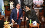 محافظ كفر الشيخ يستقبل وفد الكنيسة للتهنئة بالعيد