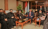 محافظ كفر الشيخ يستقبل وفد الكنيسة للتهنئة بالعيد