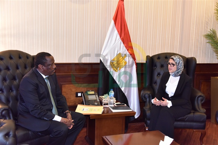وزيرة الصحة تبحث مع نظيرها السودانى تعزيز التعاون في المجال الصحي وزيرة الصحة تبحث مع نظيرها السودانى تعزيز التعاون في المجال الصحي