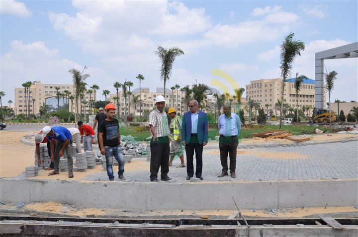 مدن جامعة كفر الشيخ تستعد لاستقبال الطلاب في العام الدراسي الجديد