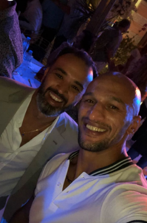 بالصور.. حلمي ورزق وشيكو ونجوم مسرح مصر في حفل زفاف محمد إمام بالصور.. حلمي ورزق وشيكو ونجوم مسرح مصر في حفل زفاف محمد إمام