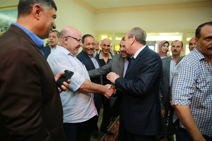 بالصور.. محافظ كفر الشيخ الجديد يبدأ مهام عمله 