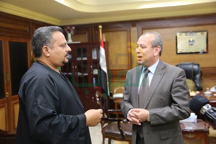 بالصور.. محافظ كفر الشيح يكلف نقيب الفلاحين بحصر جميع مشاكل المزارعين