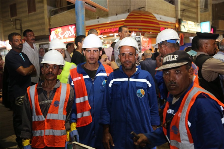 بالصور.. كفر الشيخ تستعد لموسم الشتاء بتطهير بالوعات الصرف 