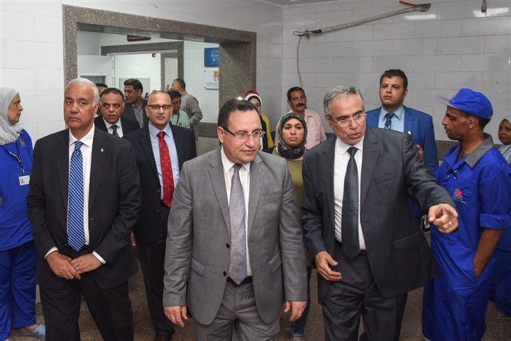محافظ الإسكندرية ورئيس الجامعة يفتتحان وحدة الأمراض النفسية والعصبية بمستشفى الشاطبي الجامعي
