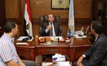 محافظ كفر الشيخ يلتقى ممثلى وزارة التخطيط لتشغيل المراكز التكنولوجية