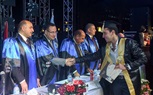 قنصوة يشهد تخريج الدفعة ٢٣  شعبة اللغة الانجليزية بتجارة الإسكندرية