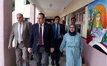 محافظ الإسكندرية يتفقد انتظام سير العملية التعليمية خلال جولته بالمدارس 