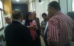 بالصور  ..وفد البنك الأهلي المصري يزور مستشفيات اسيوط لبحث سبل الدعم 