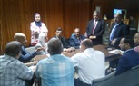 بالصور  ..وفد البنك الأهلي المصري يزور مستشفيات اسيوط لبحث سبل الدعم 