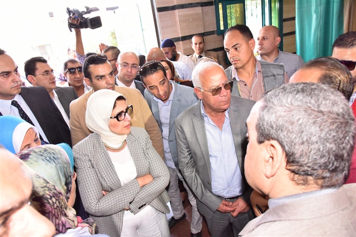 وزيرة الصحة: محافظة بورسعيد ستشهد طفرة طبية غير مسبوقة العام القادم