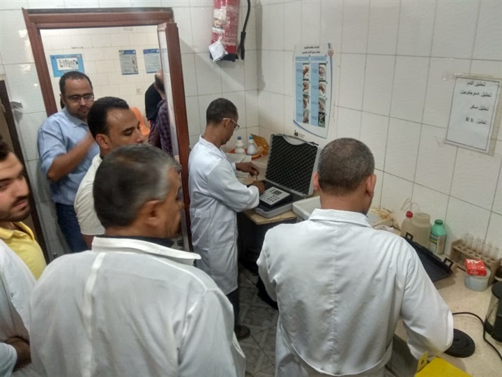 قافلة مائية وطبية بقرية بلتان مركز طوخ