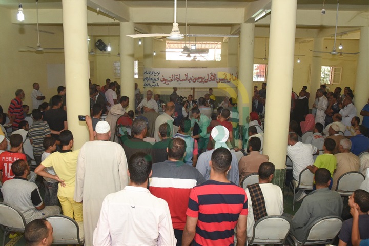 محافظ الإسكندرية يضع حجر الأساس لمحطة معالجة مياه الصرف الصحي بقرية أبيس  